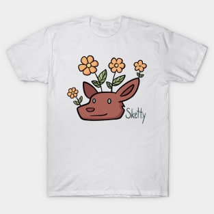 Flower Deer T-Shirt